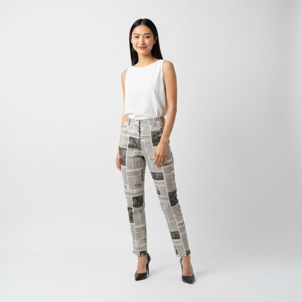 NEWSPRINT PANTS